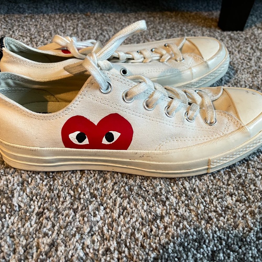 Comme des Garçons PLAY x Converse Chuck Taylor® Hidden Heart Low Top Sneaker